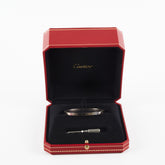 Cartier SM Love Bangle White Gold 17
